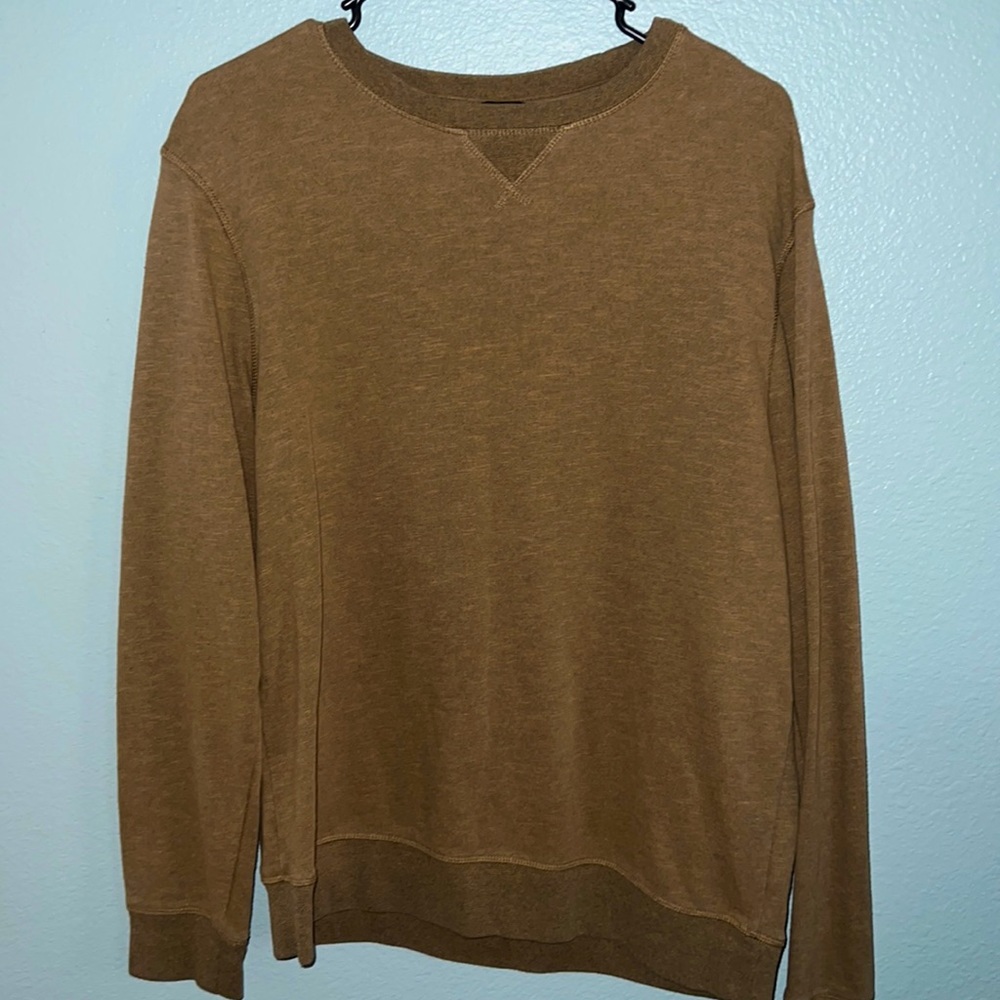 brown sweater